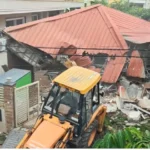 Bulldozer Action in Raipur