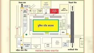 Route and Parking Plan