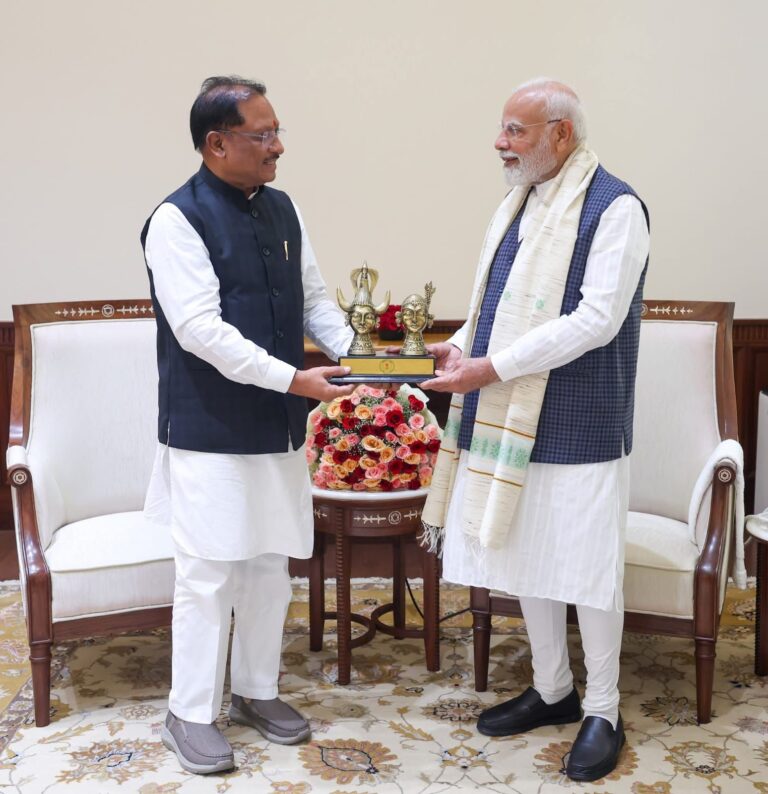 CM Sai met PM Modi