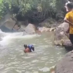 Accident At Kuenmari WaterFall