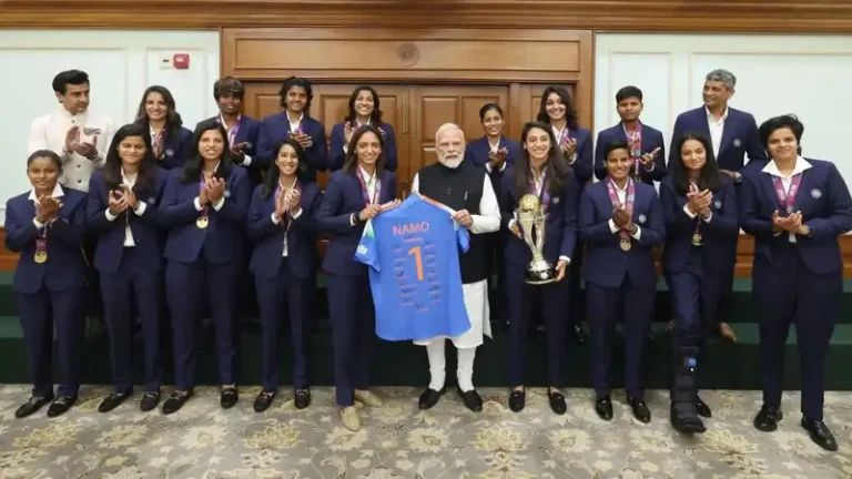 Team India Meet PM Modi