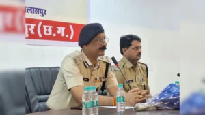 Sanjeev Shukla Raipur First Police Commissioner