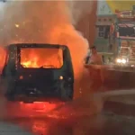 Raipur Car Fire